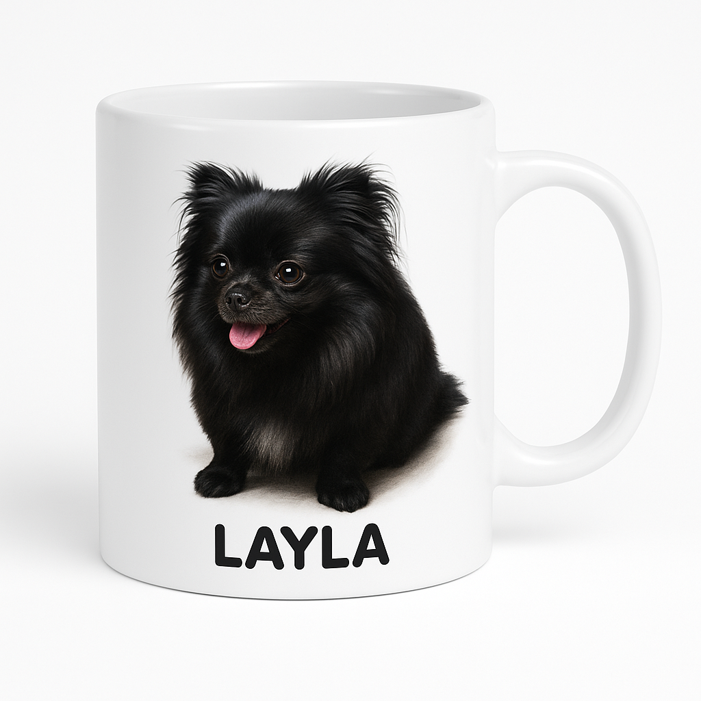 =Diseño de mascota en taza - Perroness