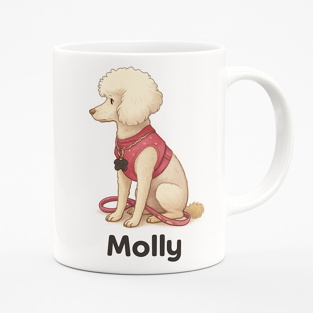 =Diseño de mascota en taza - Perroness