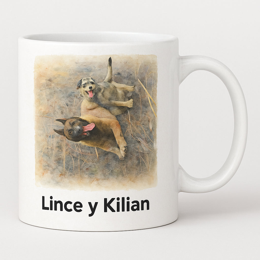 =Diseño de mascota en taza - Perroness