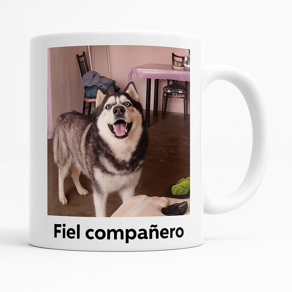 =Diseño de mascota en taza - Perroness