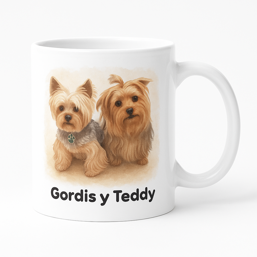 =Diseño de mascota en taza - Perroness