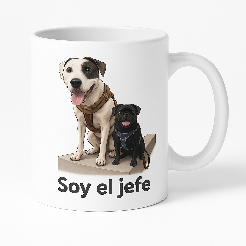 =Diseño de mascota en taza - Perroness