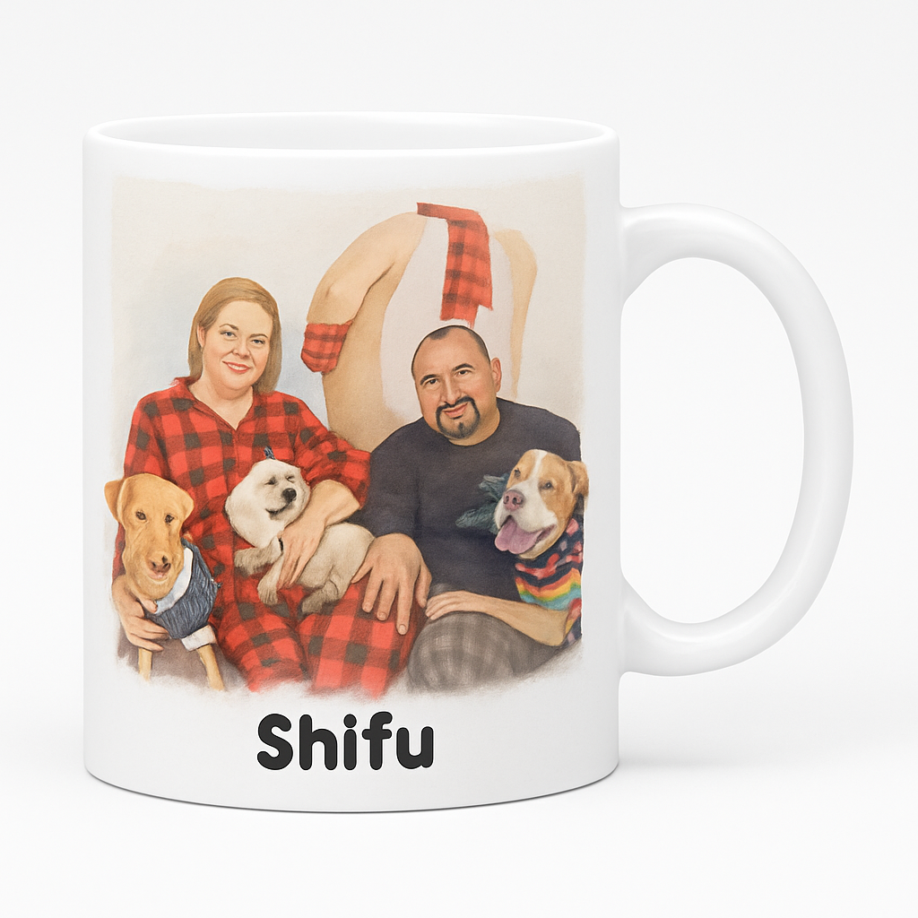 =Diseño de mascota en taza - Perroness