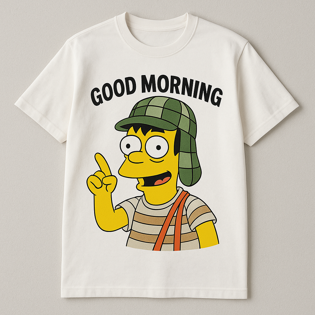 Playera personalizada - Good Morning