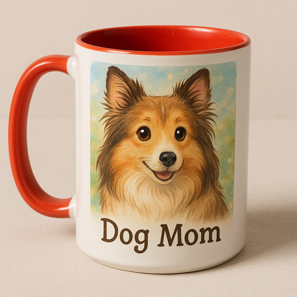 Personalized Mug 15oz - Dog Mom