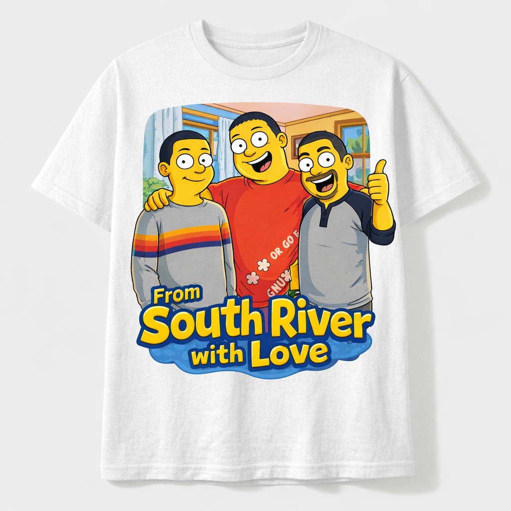 =Custom yellow cartoon t-shirt