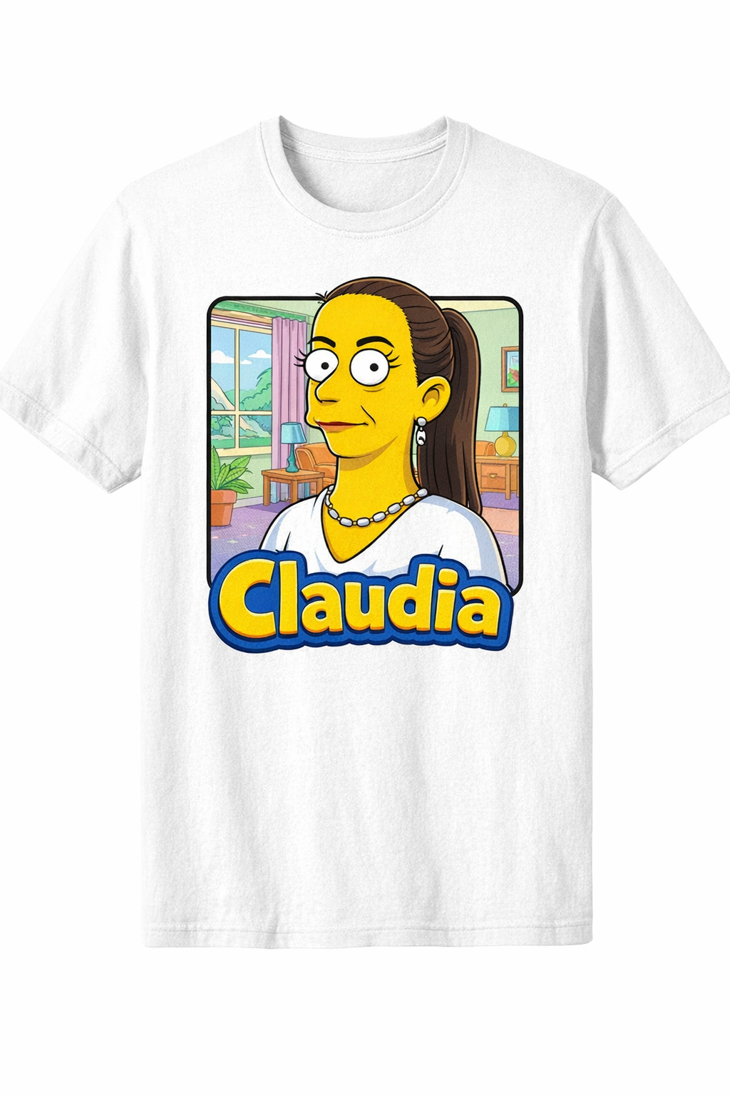 =Custom yellow cartoon t-shirt