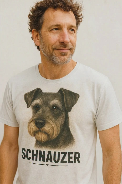 Playera Clásica – Schnauzer - Hombre
