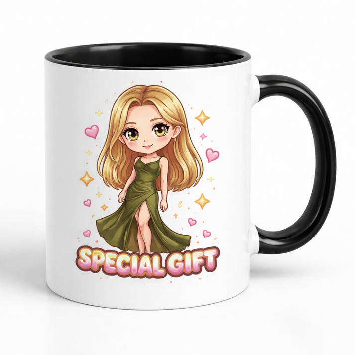 Custom chibi mug example 3