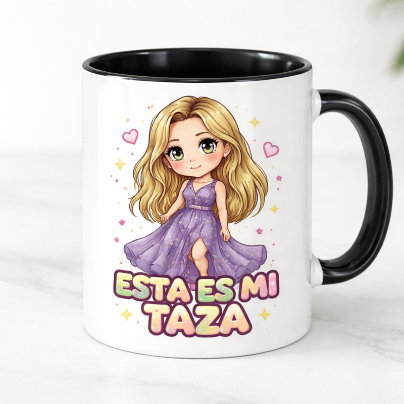 Custom chibi kawaii mug made from your photo