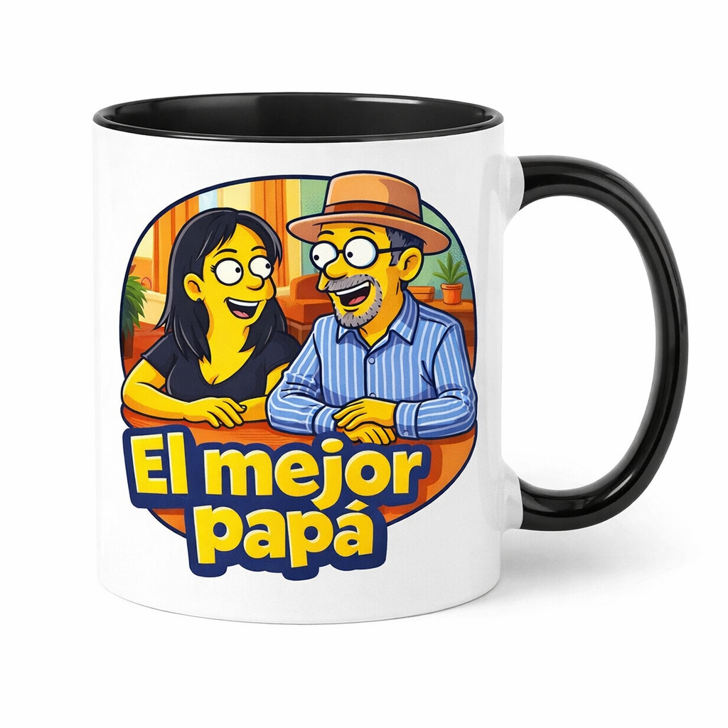 =Custom yellow cartoon mug