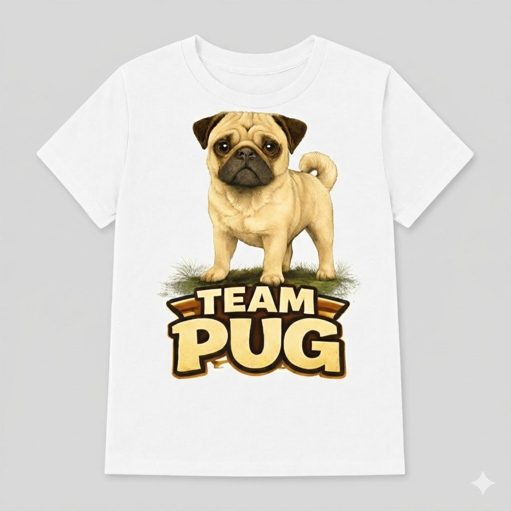 Playera para Mujer Team Pugs